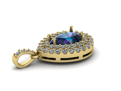 241 Pendant for women Modelo de Impressão 3D