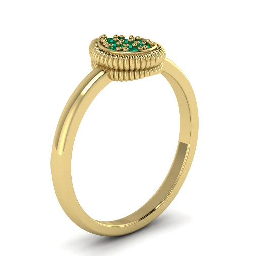 242 Ring for women 3D Print Model .c4d .max .obj .3ds .fbx .stl .blend
