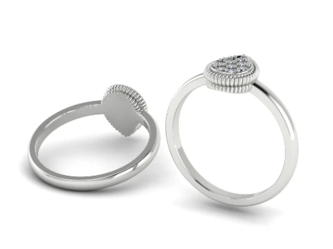 242 Ring for women 3D Print Model