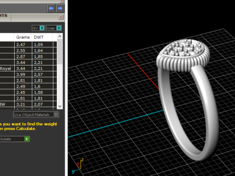 243 Ring for women 3D Print Model