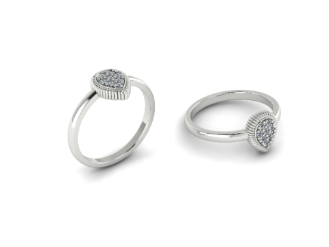 243 Ring for women 3D Print Model