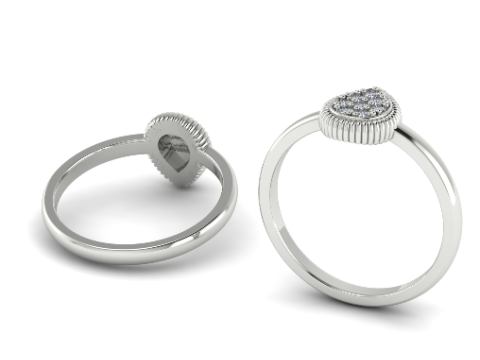 243 Ring for women 3D Print Model