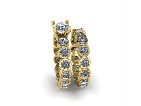 245 Set of rings for women 3D Print Model