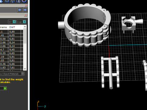 246 Ring 3D प्रिंट मॉडल