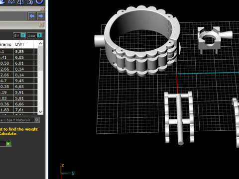 246 Ring 3D Print Model