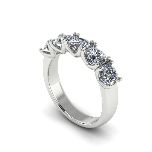 248 Wedding ring for women 3D Print Model .c4d .max .obj .3ds .fbx .stl .blend 
