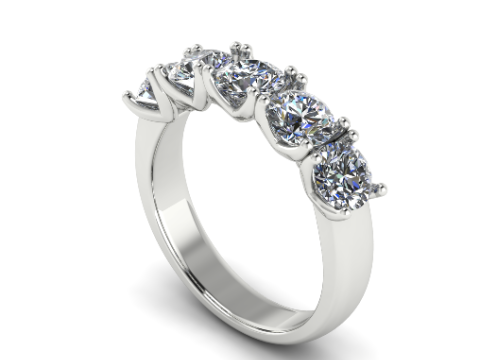 248 Wedding ring for women 3D Print Model