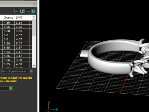 248 Wedding ring for women 3D Принт Модель