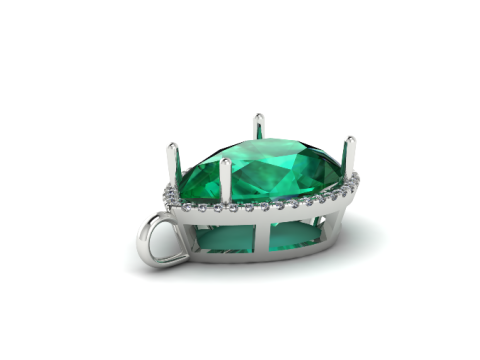 251 Pendant for women 3D Print Model