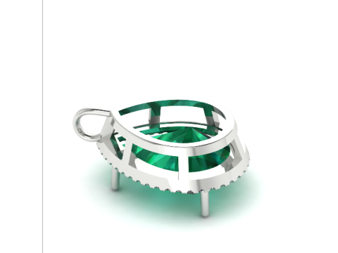 251 Pendant for women 3D Print Model