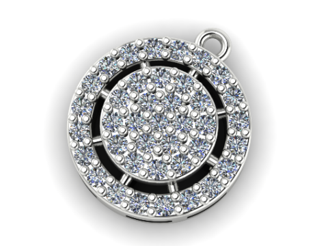 252 Pendant for women 3D Print Model