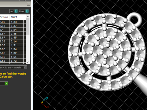252 Pendant for women Modello di stampa 3D