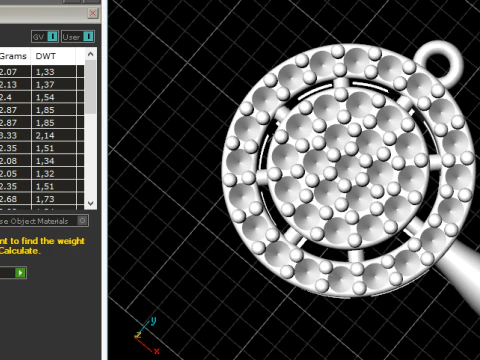 252 Pendant for women 3D Print Model