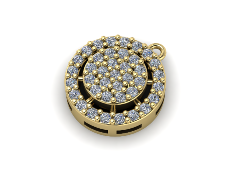 252 Pendant for women Modello di stampa 3D