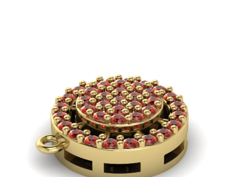 252 Pendant for women Modello di stampa 3D