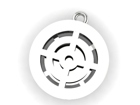 252 Pendant for women Modello di stampa 3D