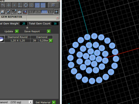 252 Pendant for women 3D Print Model