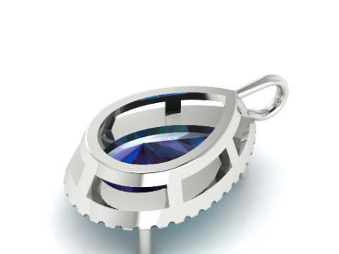 255 Pendant for women Modelo de Impressão 3D