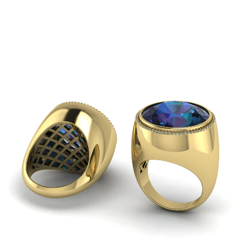 256 Ring 3D Print Model .c4d .max .obj .3ds .fbx .stl .blend