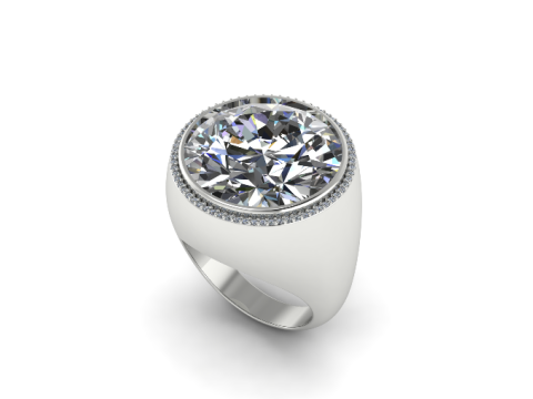 256 Ring 3Dプリントモデル