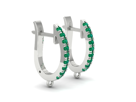 258 Lock for earrings 3Dプリントモデル
