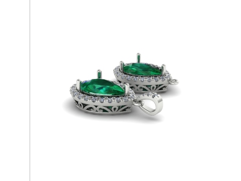 259 Pendant for women two sizes together 3D प्रिंट मॉडल