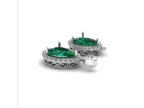 259 Pendant for women two sizes together 3D Print Model