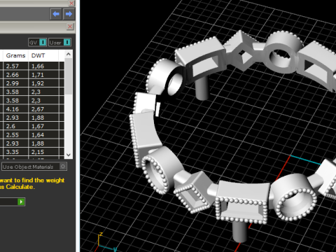 261 Ring Modello di stampa 3D