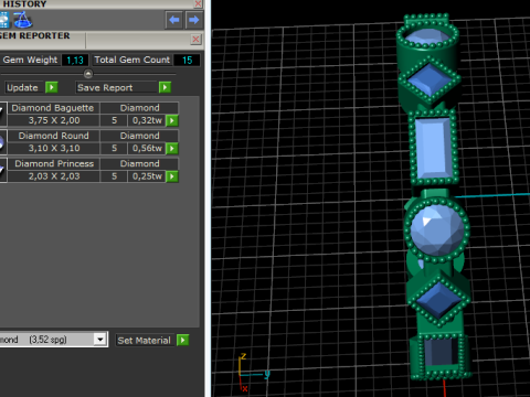 261 Ring Modello di stampa 3D