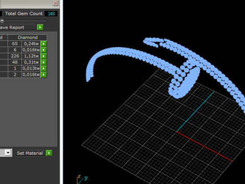 262 Bracelet 3D Print Model