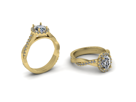 264 Female ring 3D Print Model