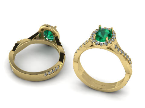 264 Female ring 3D Print Model