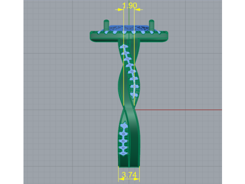 265 Female ring 3D Baskı Modeli