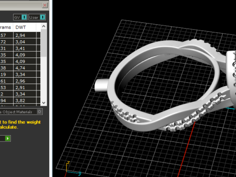 265 Female ring 3D Baskı Modeli
