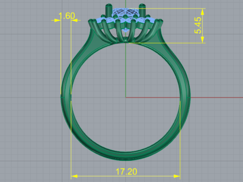266 Ring for women 3D 프린트 모델