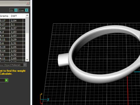 266 Ring for women 3D Print Model