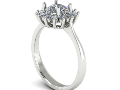 266 Ring for women 3D 프린트 모델