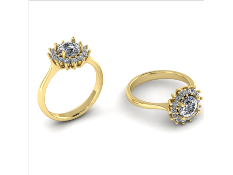 266 Ring for women 3D 프린트 모델
