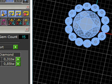 266 Ring for women 3D Print Model