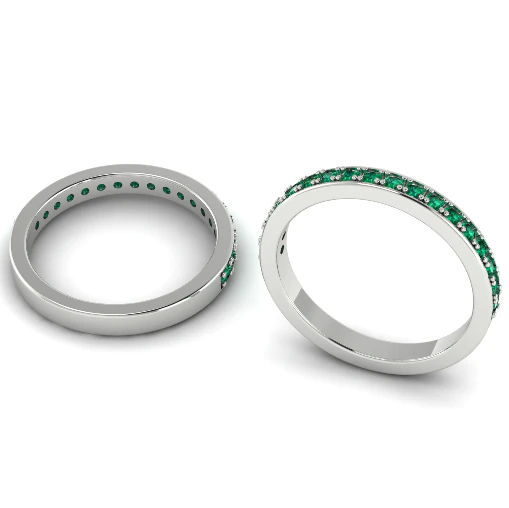 267 Wedding ring 3D Print Model .c4d .max .obj .3ds .fbx .stl .blend 