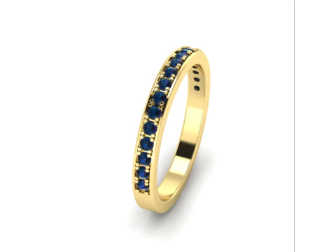 267 Wedding ring 3D Print Model