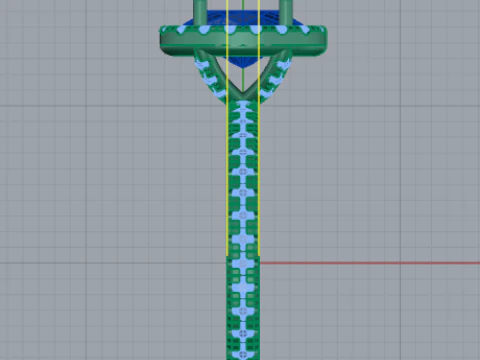 268 Damenring 3D Druckmodell