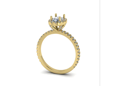 268 Damenring 3D Druckmodell