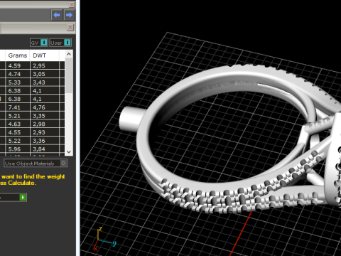 269 Ring with heart for women 3D Print Model