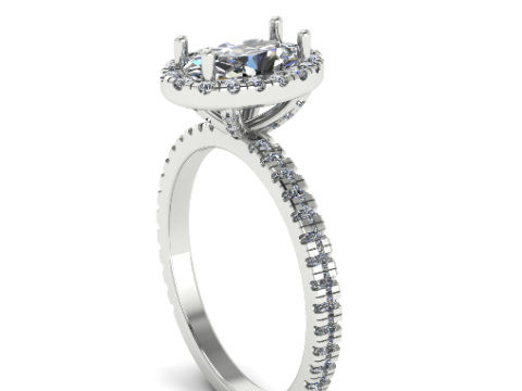270 Ring for women 3D Print Model