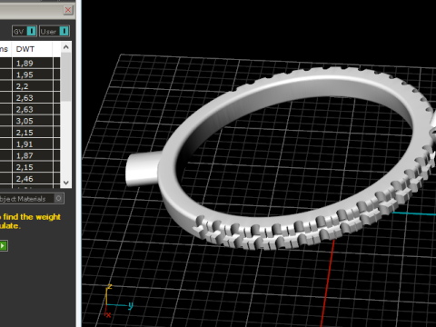 270 Ring for women 3D Print Model
