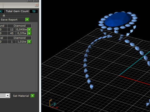 270 Ring for women 3D Print Model