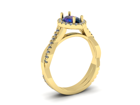 271 Ring for women 3D प्रिंट मॉडल