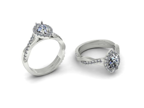 271 Ring for women 3D प्रिंट मॉडल