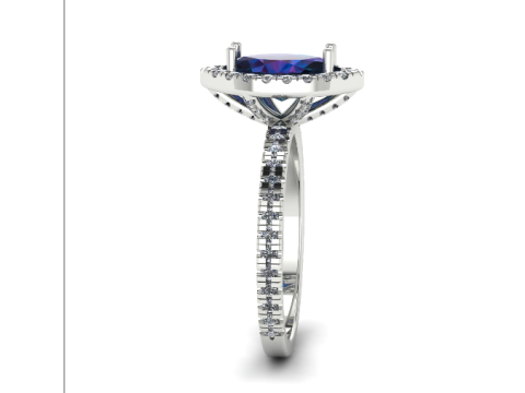 272 Ring for women 3D Print Model